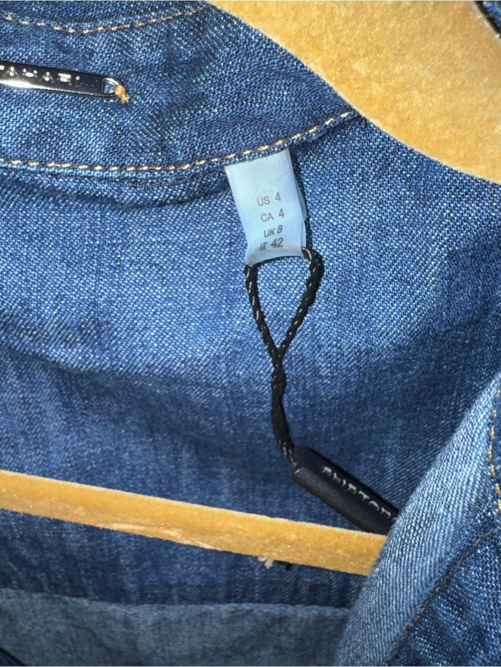 Blue Ellie Tahari Jean dress  - Classic Denim